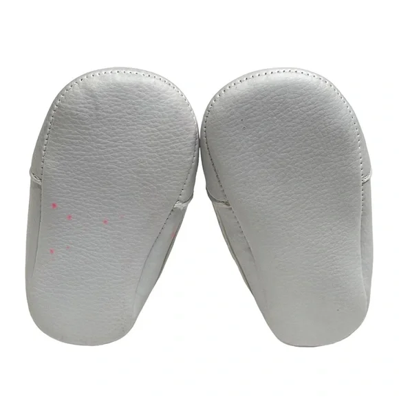 new Bento Bebe De Grife ★ Gold Star Newborn Baby Booties Sneaker ★ Metallic Gold - Picture 11 of 16